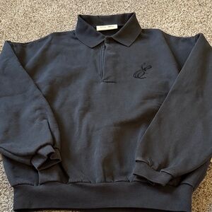 ESSENTIALS FEAR OF GOD POLO SWEATSHIRT